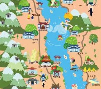 眉山旅游地图(旅游地图app)