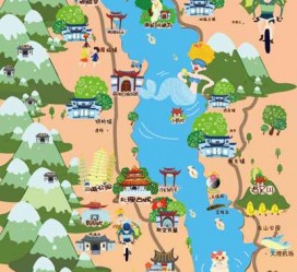 眉山旅游地图(旅游地图app)