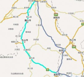 眉山自驾路线(自驾游线路)